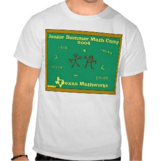 Junior Summer Math Camp T Shirt