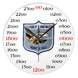 USS Robert K. Huntington (DD 781) Wall Clock