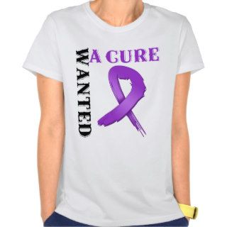 Fibromyalgia WANTED A CURE T shirts