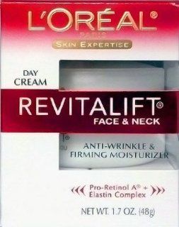 L'Oreal Paris RevitaLift Anti Wrinkle and Firming Face and Neck Contour Cream, 1.7 Ounce  Facial Treatment Products  Beauty
