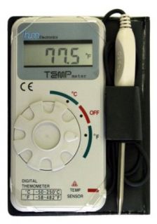 HM Digital TM 1 Industrial Grade Digital Celsius and Fahrenheit Thermometer,  50 to 250 Degree C /  58 to 482 Degree F Temperature Range