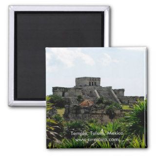 Temple, Tulum, Mexico Magnet