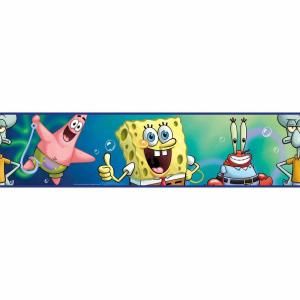 RoomMates Spongebob Squarepants Peel and Stick Border RMK1416BCS