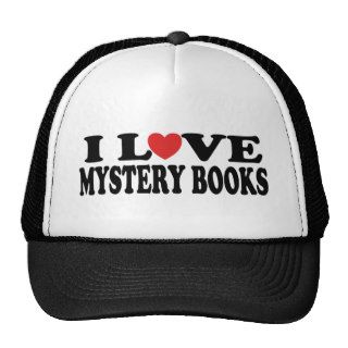 Fun I Love Mystery Books T shirt Hat