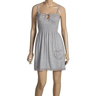 Juicy Couture Heavenly Hearts Modal Nighty with Heart Pocket (9JMUS499) S/Heather Cozy