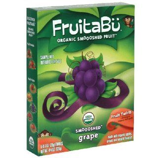 Fruitabu Grape Twirls, 4.4 Ounce Boxes (Pack of 12)  Fruit Produce  Grocery & Gourmet Food