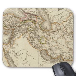 Classical World Eastern Hemisphere Map Mousepads