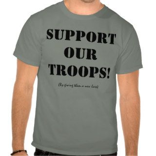 Support Our Troops T Shirts