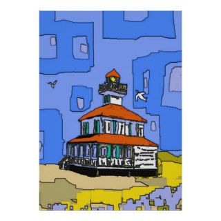 New Orleans West End Lighthouse Poster