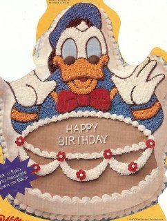 Wilton Disney's Donald Duck w/ Cake Cake Pan (502 3681, 1983) Kitchen & Dining