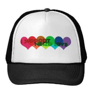 I support Nerd Love Mesh Hat