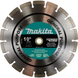 Makita 10 in. General Purpose Premium Segmented Diamond Blade T 01747