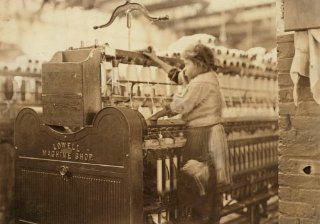1909 child labor photo Little spinner in Bibb Mill No. 1, Macon, Ga. She was e1  