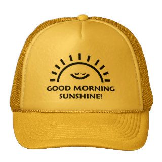 Good morning sunshine hats