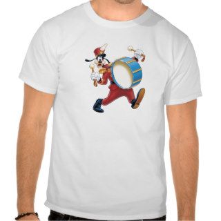 Goofy Playing a Drum T shirt