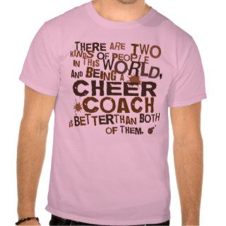 Cheer Coach Gift Tee Shirts
