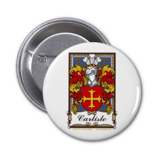 Carlisle Family Crest Pins