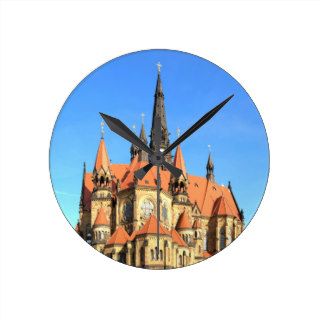 Peace and joy Garrison Church Dresden Germany Wall Clock