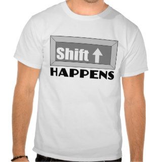SHITHAPPENS,stuff happens, it happens Tshirts