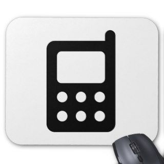 Cell Phone Icon Mousepad