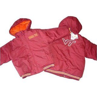 Virginia Tech Hokies NCAA Youth/Kids Hooded Jacket  Sports Fan Outerwear Jackets  Sports & Outdoors