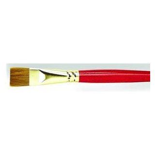 Winsor & Newton Sceptre Gold II Long Handled Brushes 8 flat 505  Artists Round Paintbrushes 