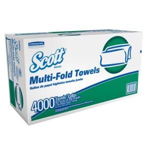 Kimberly Clark Scott 1 Ply Multifold Towels (Case of 16) 08009