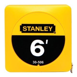 Stanley 30 506 6 x 1/2 Inch Stanley Pocket Tape Rule   Tape Measures  