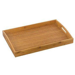 20" x 13" Bamboo Serving Tray Electronics