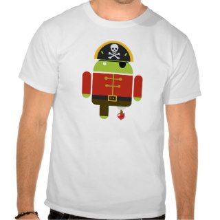 Android Pirate   Andy Tee Shirts