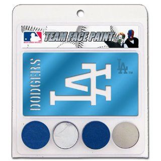 MLB L.A. Dodgers Face Paint with Stencils Sports & Outdoors