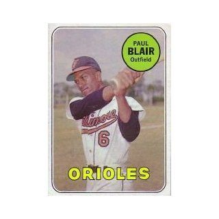 1969 Topps #506 Paul Blair   EX MT Sports Collectibles