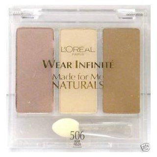 L'oreal Wear Infinite Made for Me Naturals Eyeshadow Trio   Rose Fields 506  Eye Shadows  Beauty