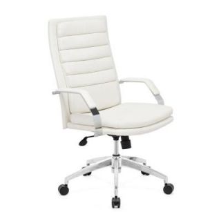 ZUO Director Comfort White Office Chair 205327