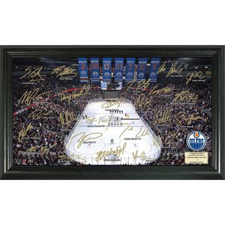 Edmonton Oilers Signature Rink Portrait Highland Mint Hockey