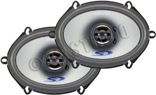 Alpine SPS507 / SPS 507 / SPS 507 5x7 Coaxial 2 Way Speaker Set  Vehicle Speakers  Electronics