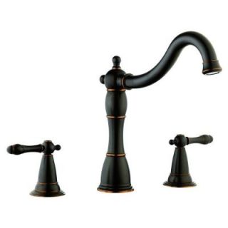 Design House Oakmont 2 Handle Surface Mount Roman Tub Faucet in Oil Rubbed Bronze 523431