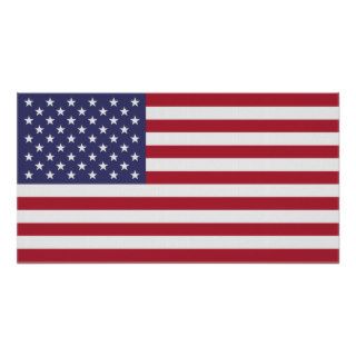 Flag of The United States Of America Small Poster