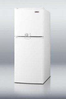 Summit FF71LLF2 Locking Refrigerator Freezer Appliances