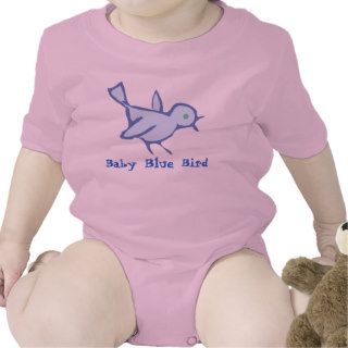 "BABY BLUE BIRD" Baby T Shirt