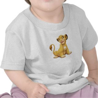 Lion King Simba cub playful Disney Tee Shirts