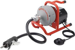 Ridgid 71702 K 40 115V Sink Machine with C 13IC SB, 5/16" x 35ft. Speed Bump Cable with Inner, Black   Electrical Cables  