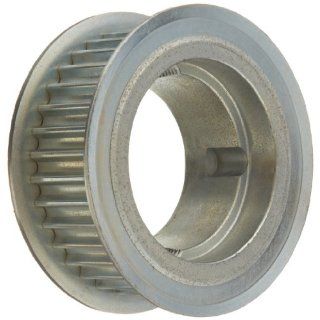 Gates P35 8MGT 30 GT 2 PowerGrip Steel Sprocket, 8mm Pitch, 35 Groove, 3.509" Pitch Diameter, 1/2" to 1 11/16" Bore Range, For 30mm Width Belt Roller Chain Sprockets
