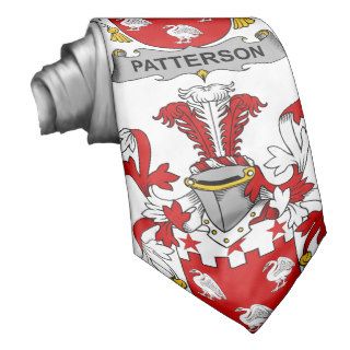 Patterson Family Crest Neck Ties