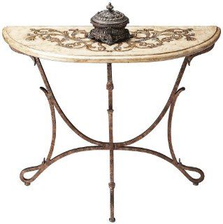 Demilune Console Table Metalworks   3084025   Sofa Tables