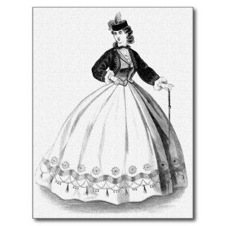 "Victorian Robe Dress" Postcard