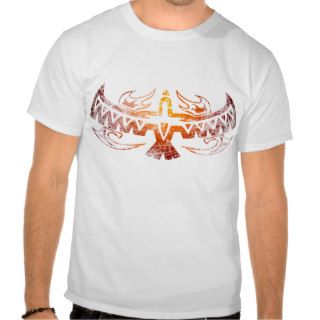 Flaming Thunderbird Tribal Tattoo Shirt