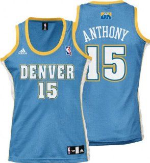 Carmelo Anthony adidas Fashion Denver Nuggets Women's Jersey  Athletic Jerseys  Sports & Outdoors