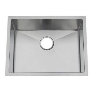Frigidaire Professional Undermount Stainless Steel 22 5/8x18 3/4x10 0 Hole Single Bowl Kitchen Sink FPUR2319 D10