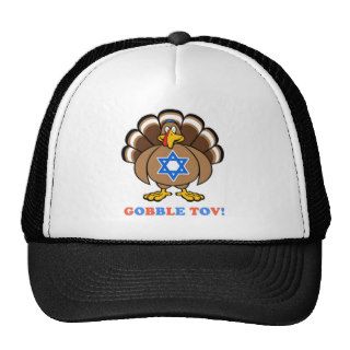 Funny Thanksgiving Hanukkah 2013 Mesh Hat